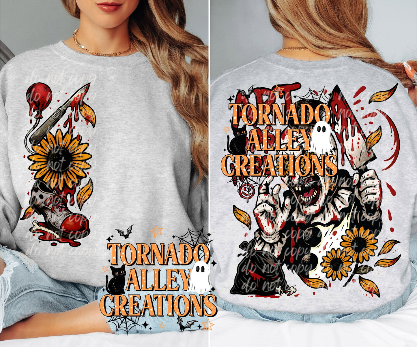 Sunflower Clown Crewneck