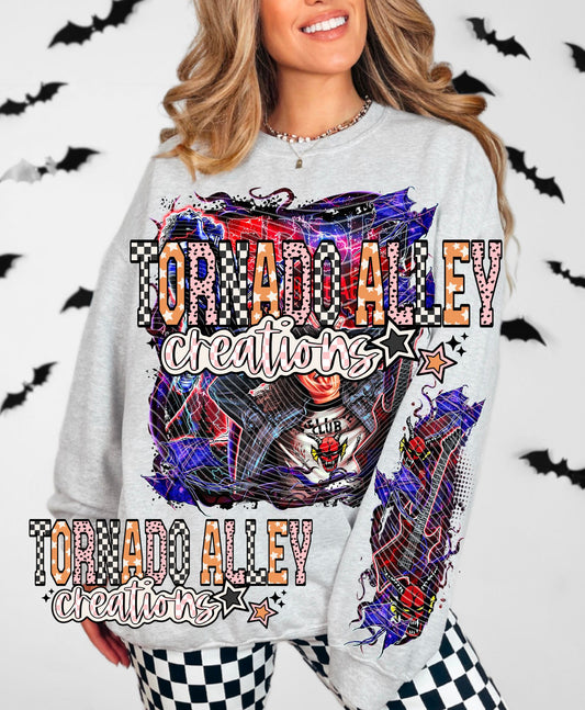 Spooky Bat Guy Crewneck
