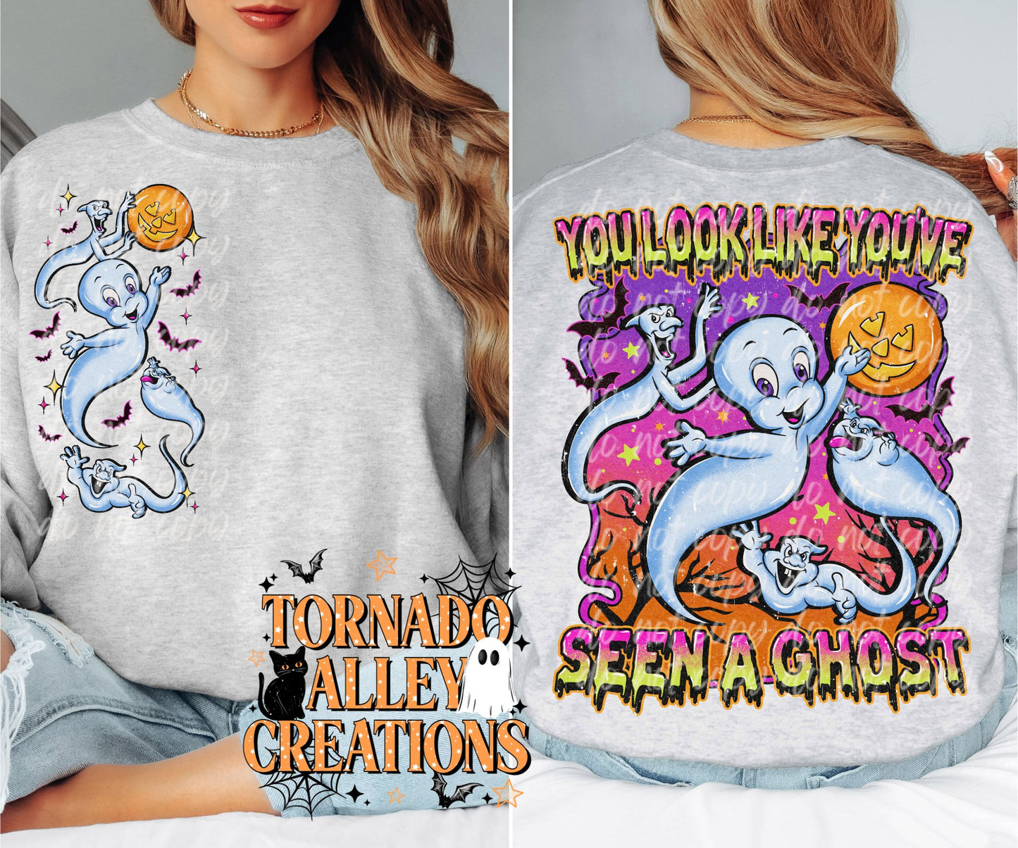 Look Like You've Seen A Ghost Crewneck