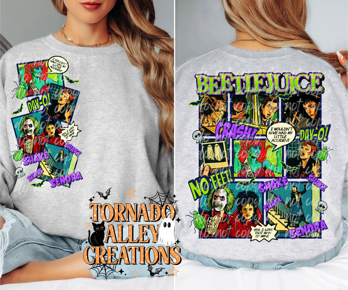 Spooky Beetle Crewneck Crewneck