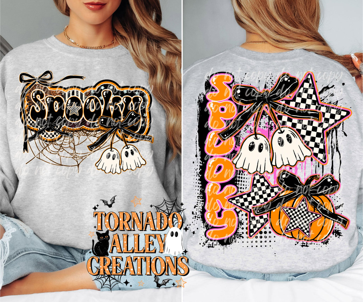 Spooky Ghost Crewneck