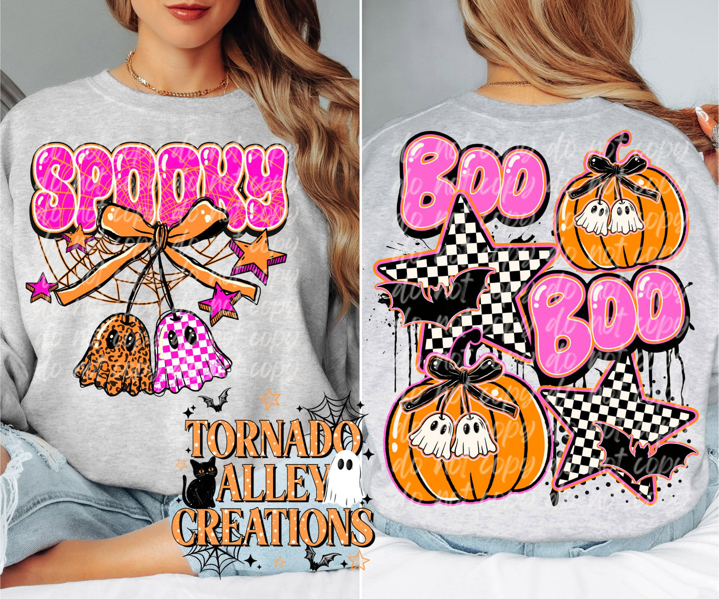Spooky Boo Ghost Crewneck