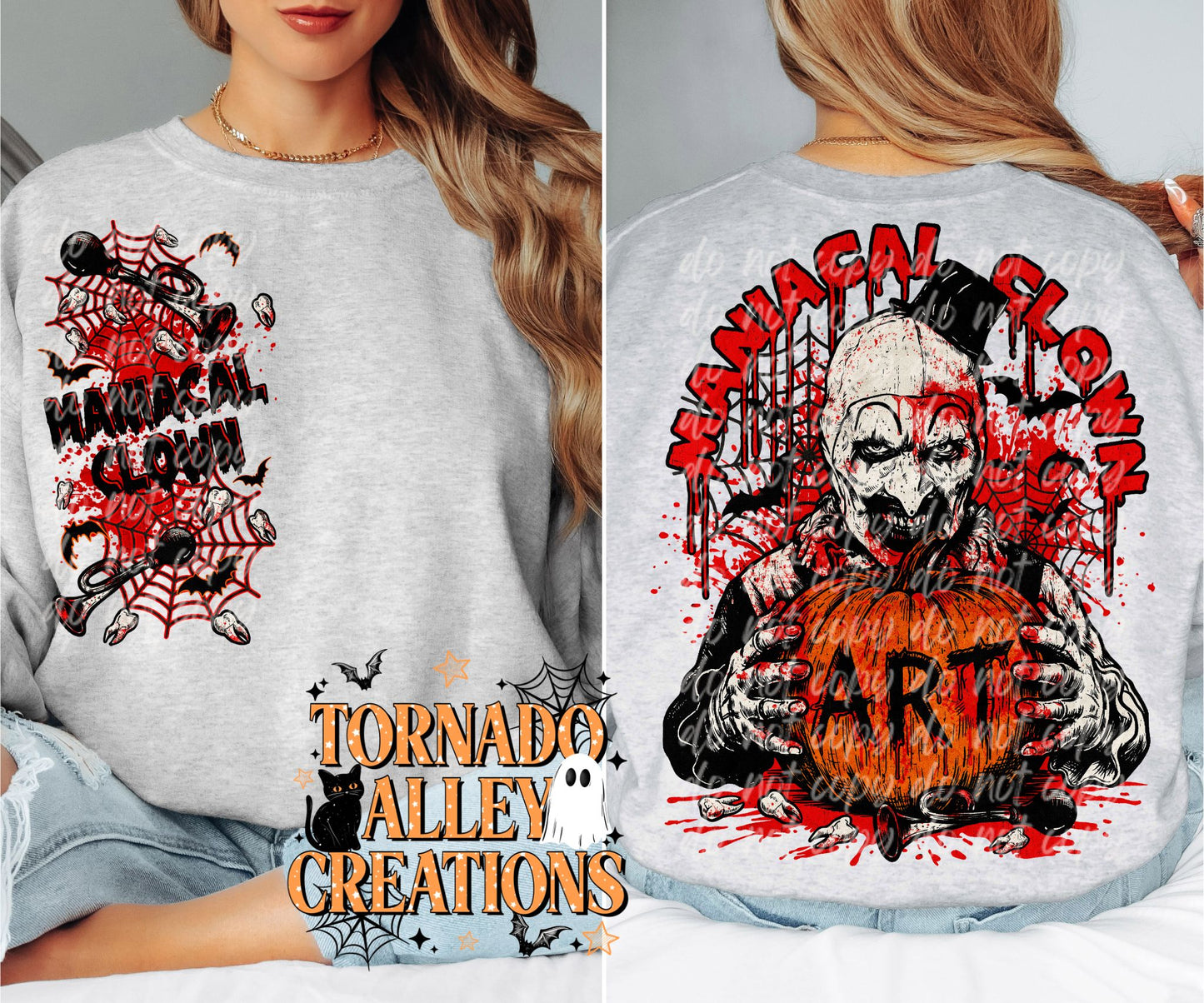 Maniacal Clown Crewneck