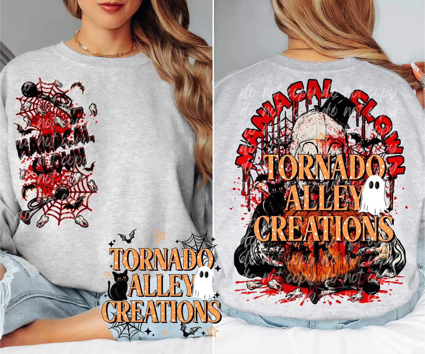 Maniacal Clown Crewneck