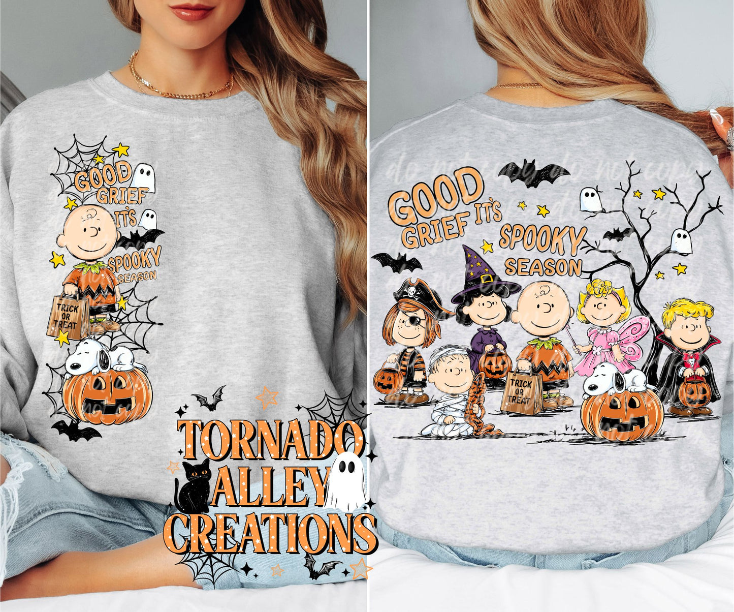 Good Grief It's Spooky Season Crewneck