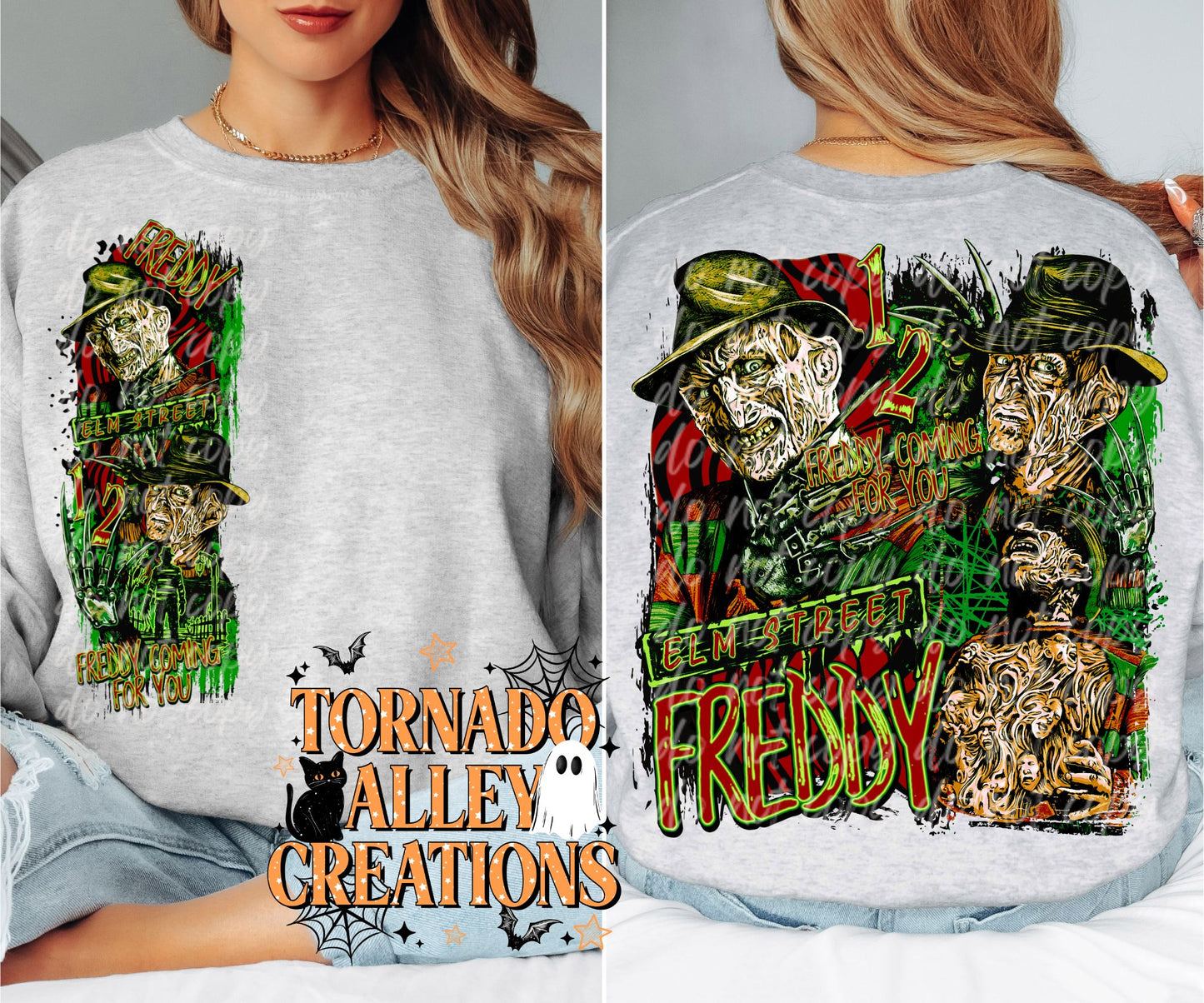 Nightmare Horror Crewneck