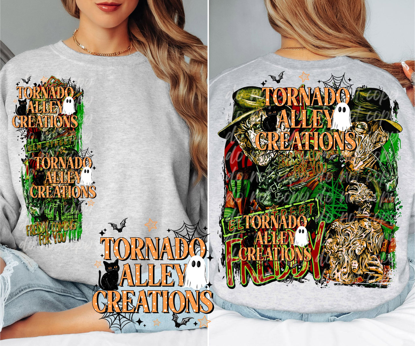 Nightmare Horror Crewneck