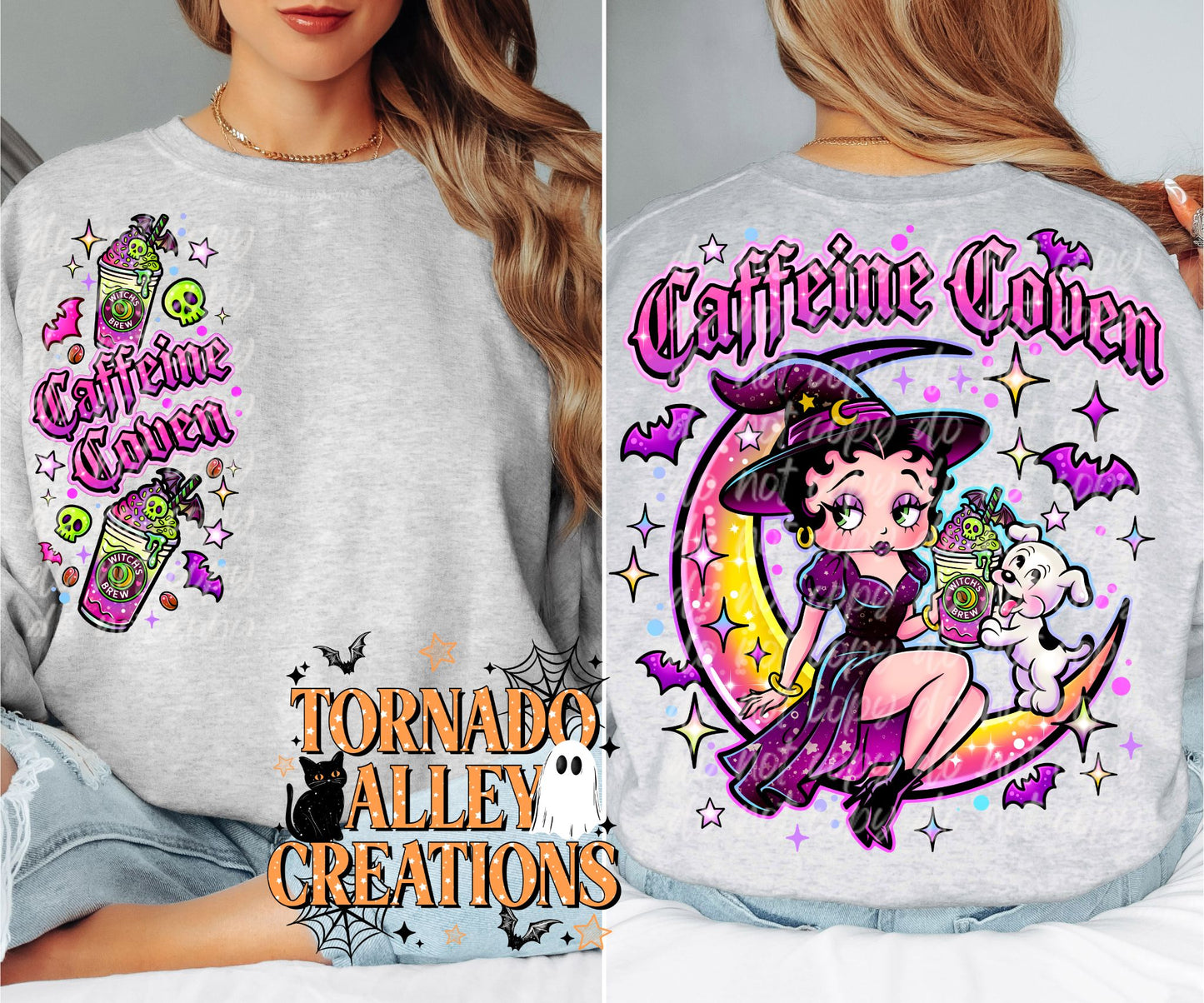 Caffeine Coven Crewneck