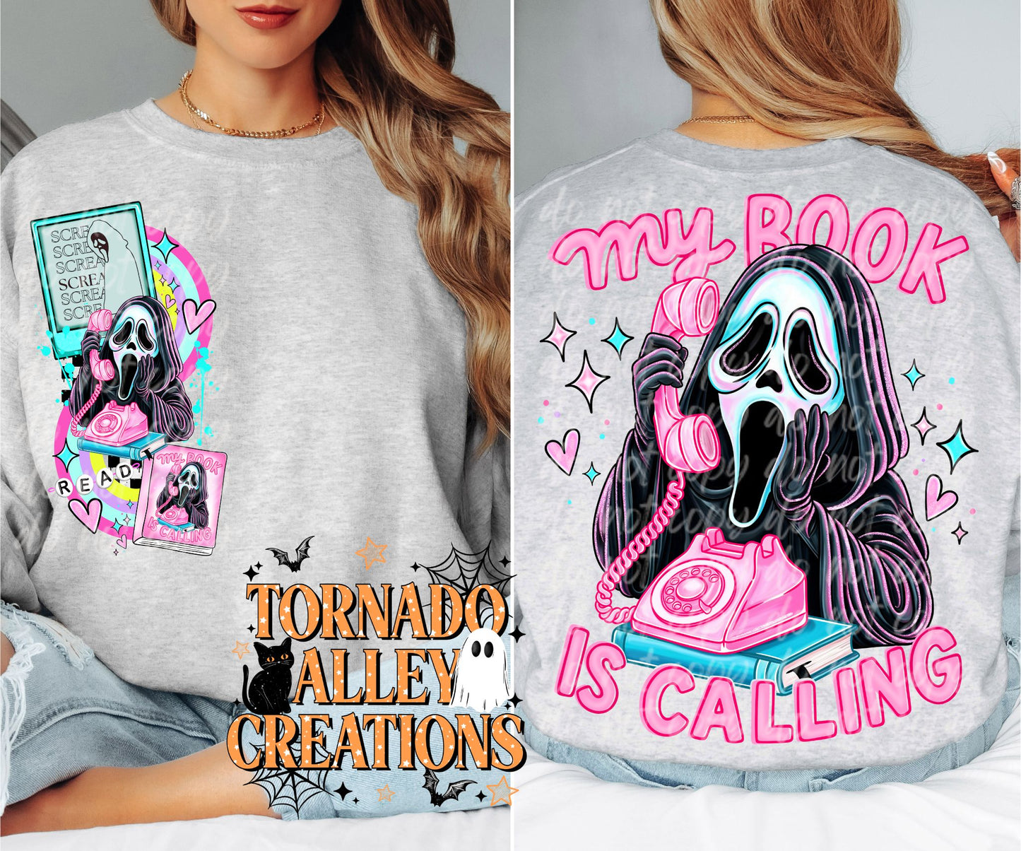 My Book Is Calling Crewneck