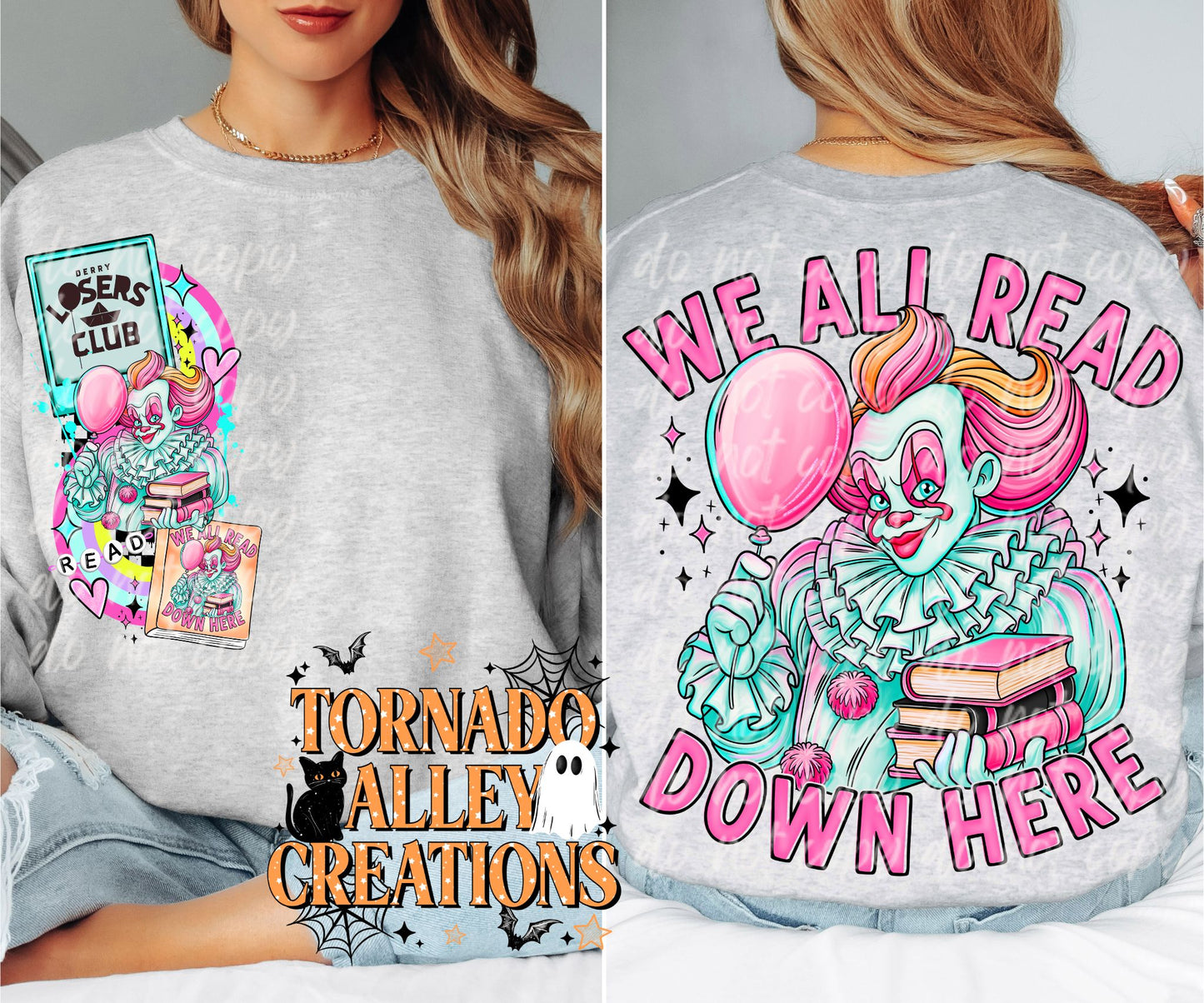 We All Read Down Here Crewneck