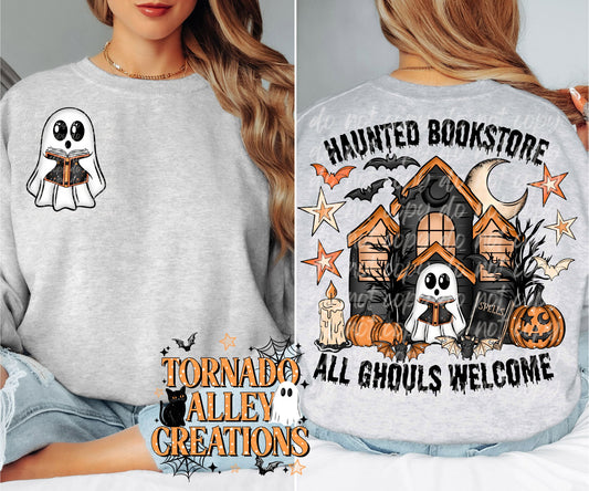 Haunted Bookstore Crewneck