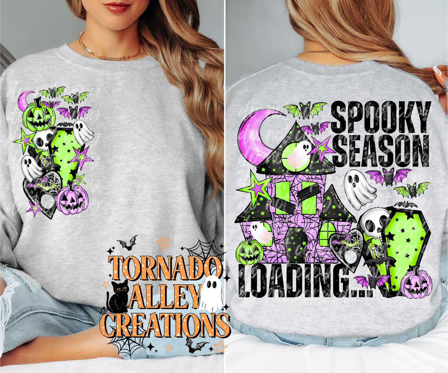 Spooky Season Loading Crewneck
