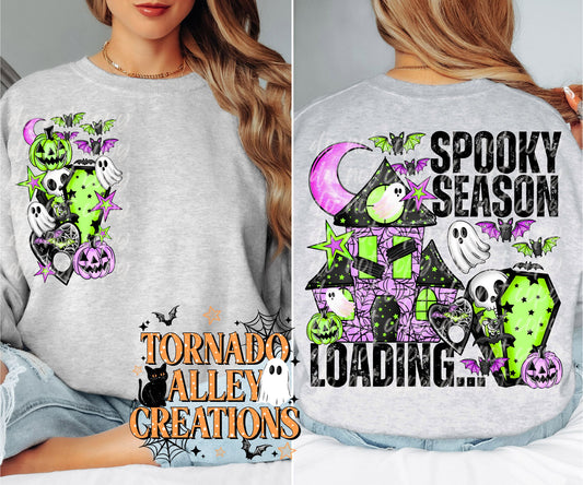 Spooky Season Loading Crewneck