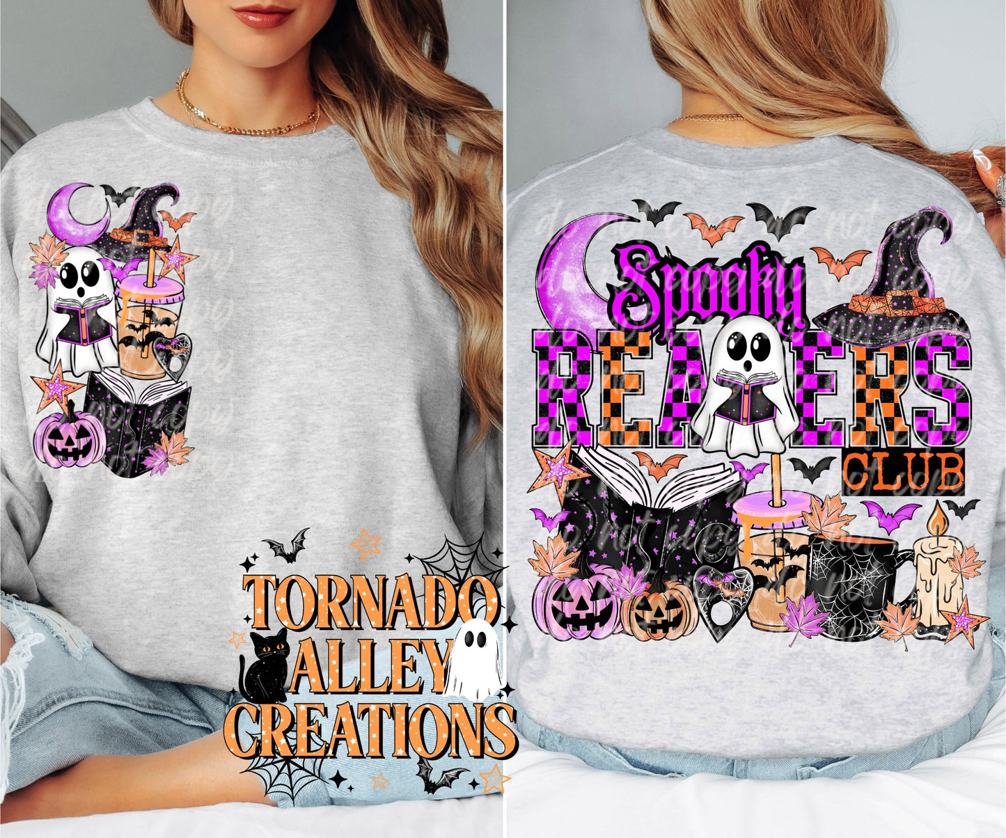 Spooky Readers Club Crewneck