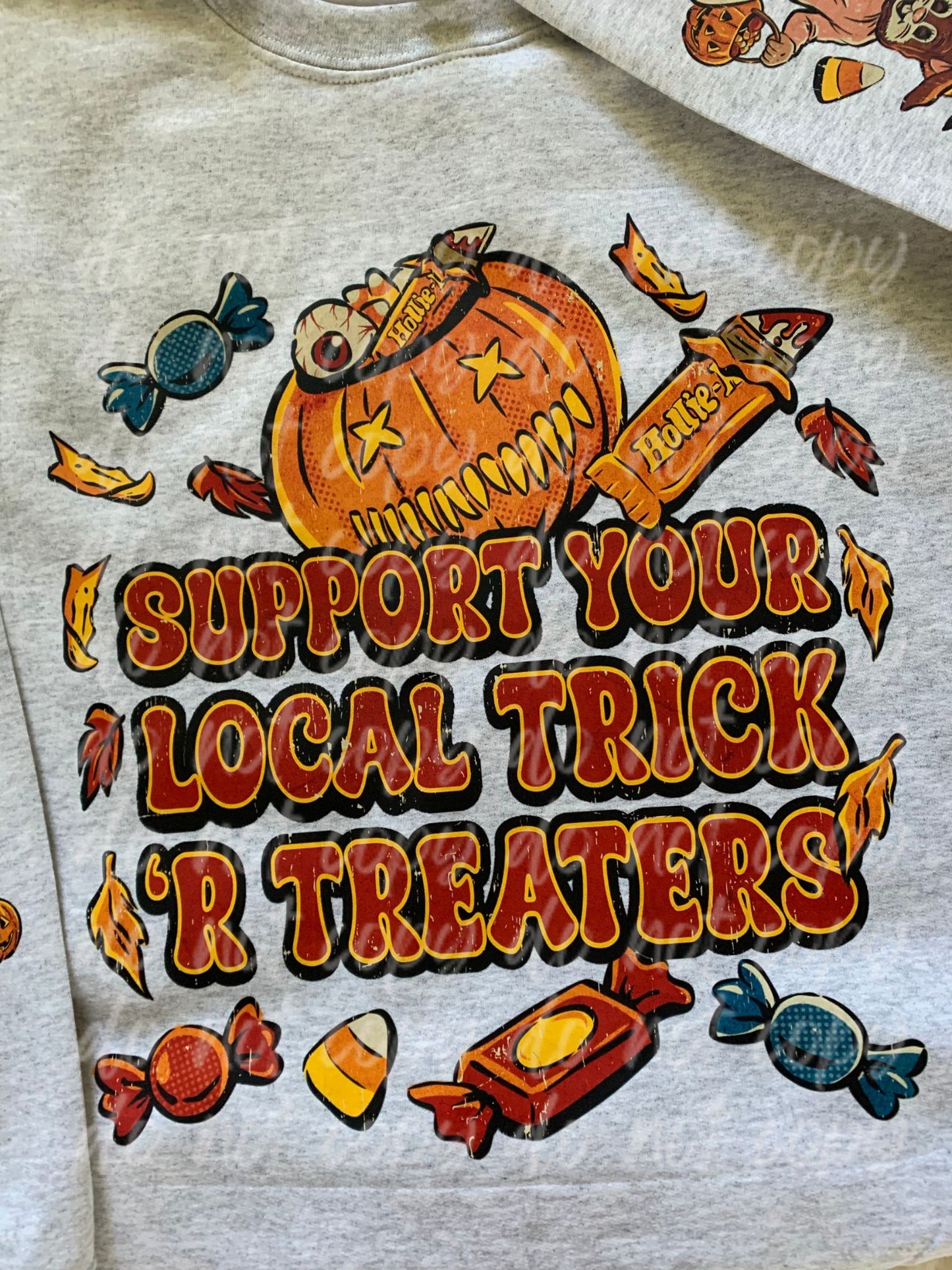 Support Your Local Halloween Crewneck