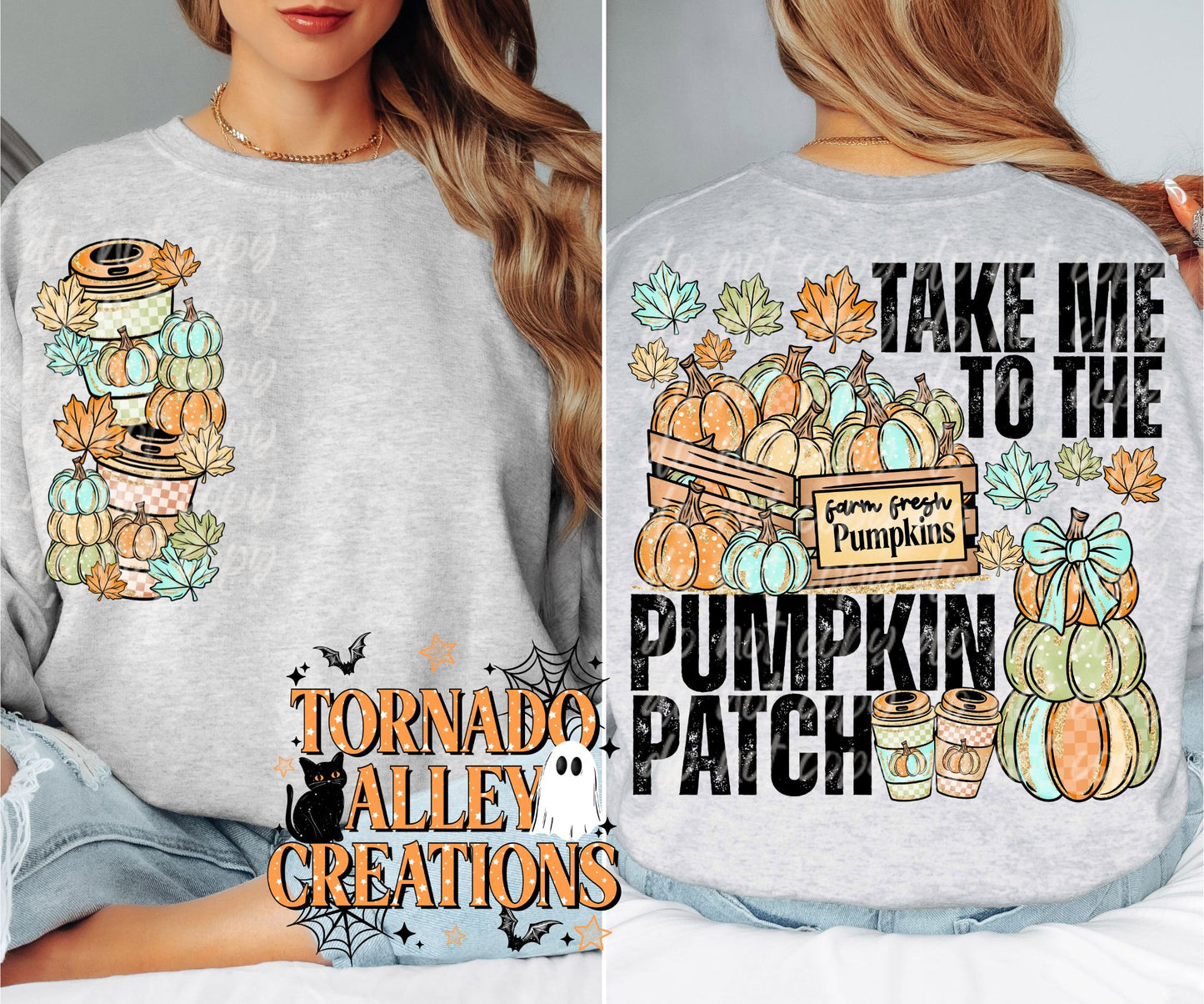 Take Me To The Pumpkin Patch Crewneck