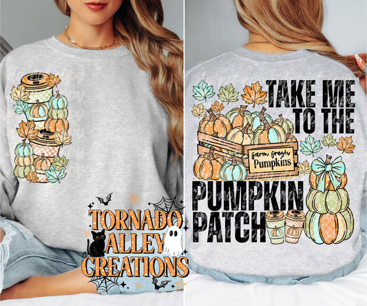 Take Me To The Pumpkin Patch Crewneck