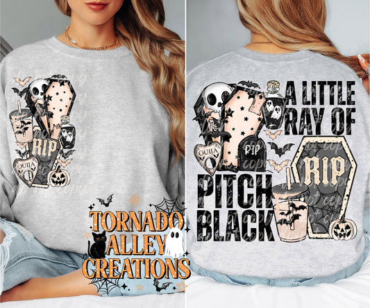 Little Ray of Pitch Black Crewneck