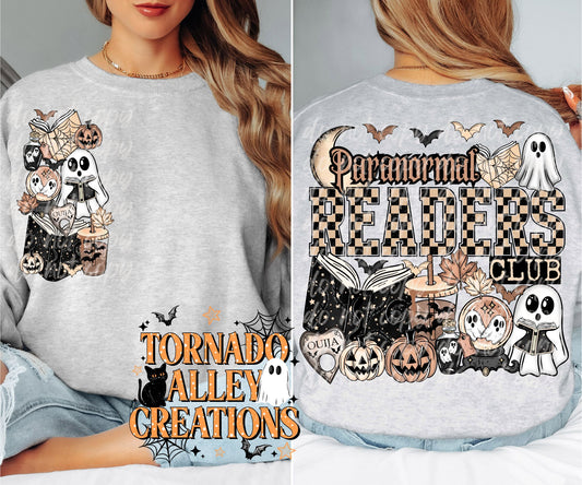 Paranormal Readers Club Crewneck