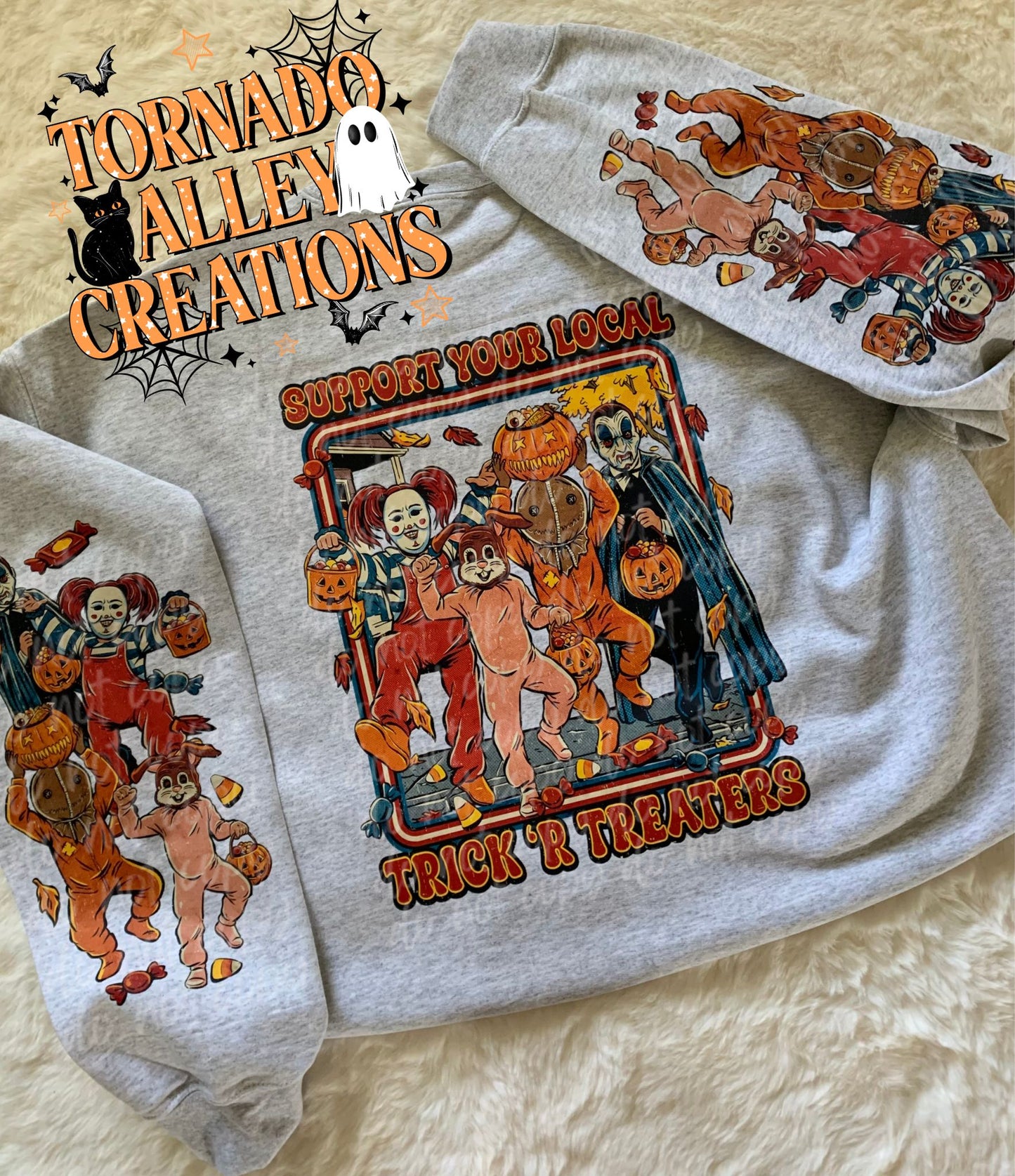 Support Your Local Halloween Crewneck