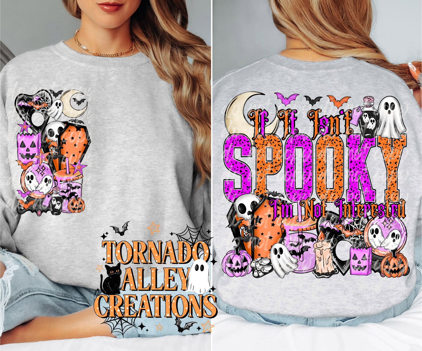 If It Isn't Spooky I'm Not Interested Crewneck