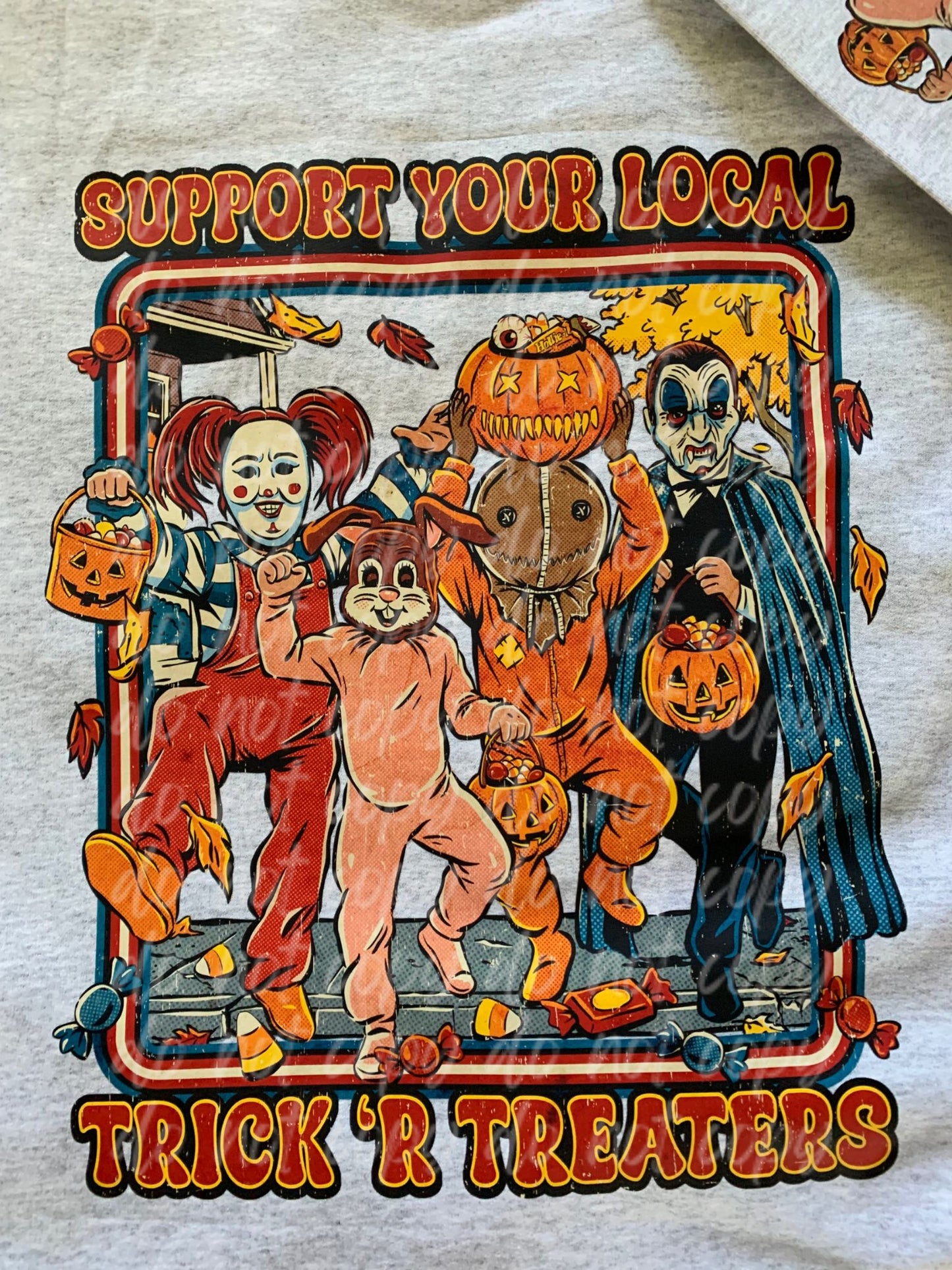 Support Your Local Halloween Crewneck