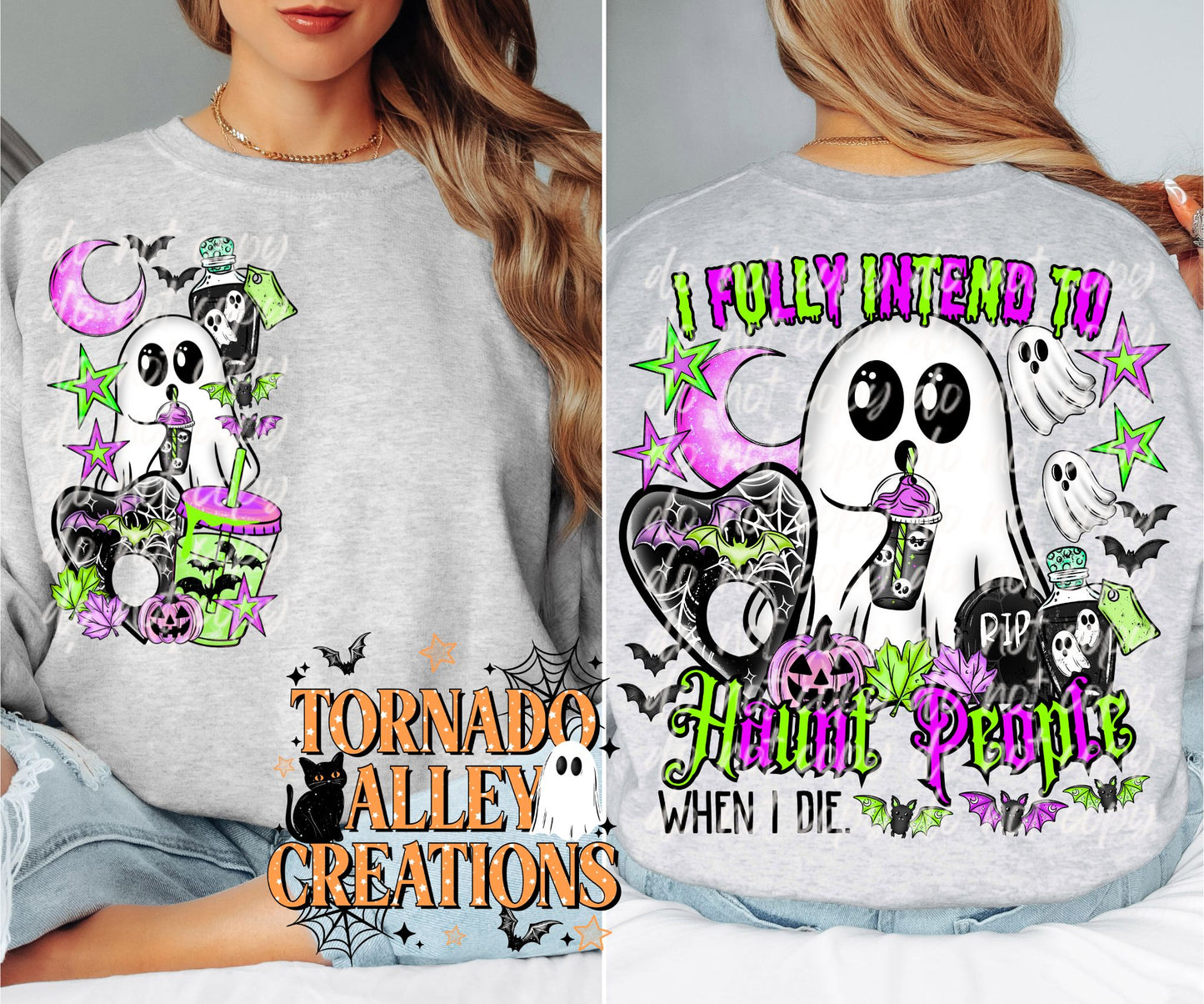 Fully Intend To Haunt People Crewneck