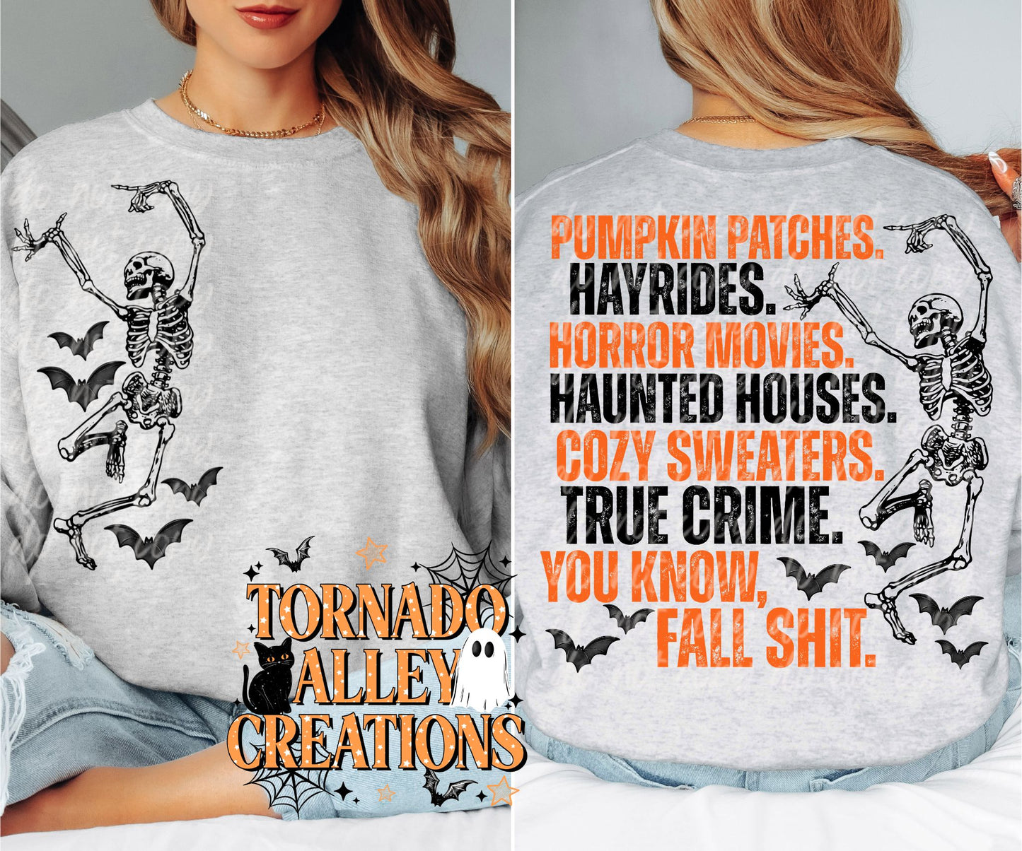 Spooky You Know Fall Stuff Crewneck