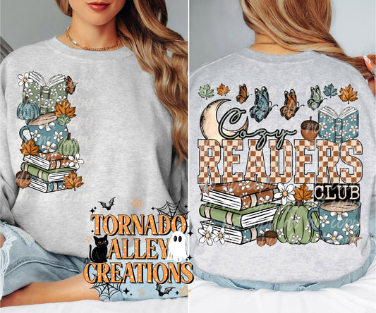 Cozy Readers Club Crewneck