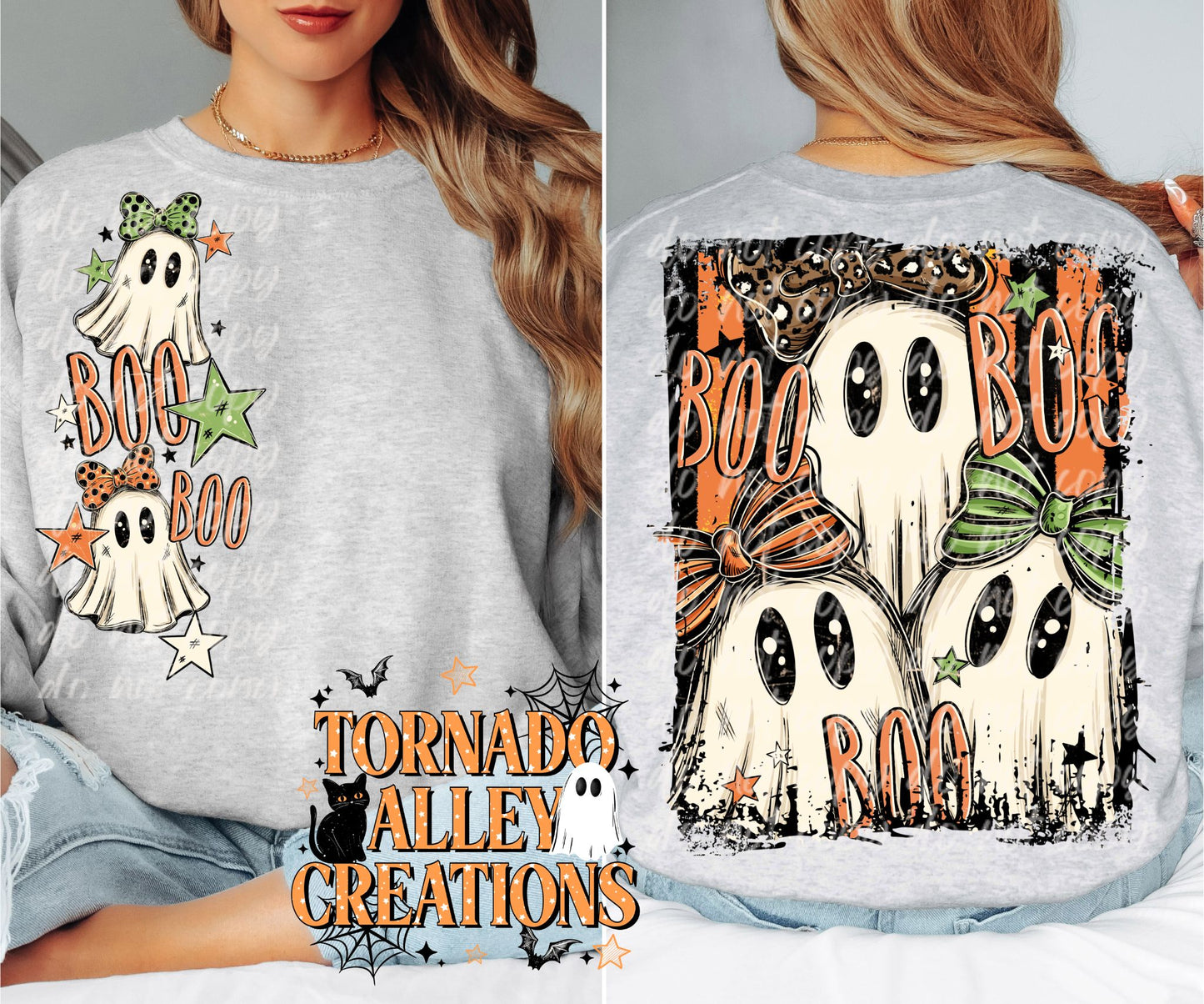 Boo Ghosts Crewneck