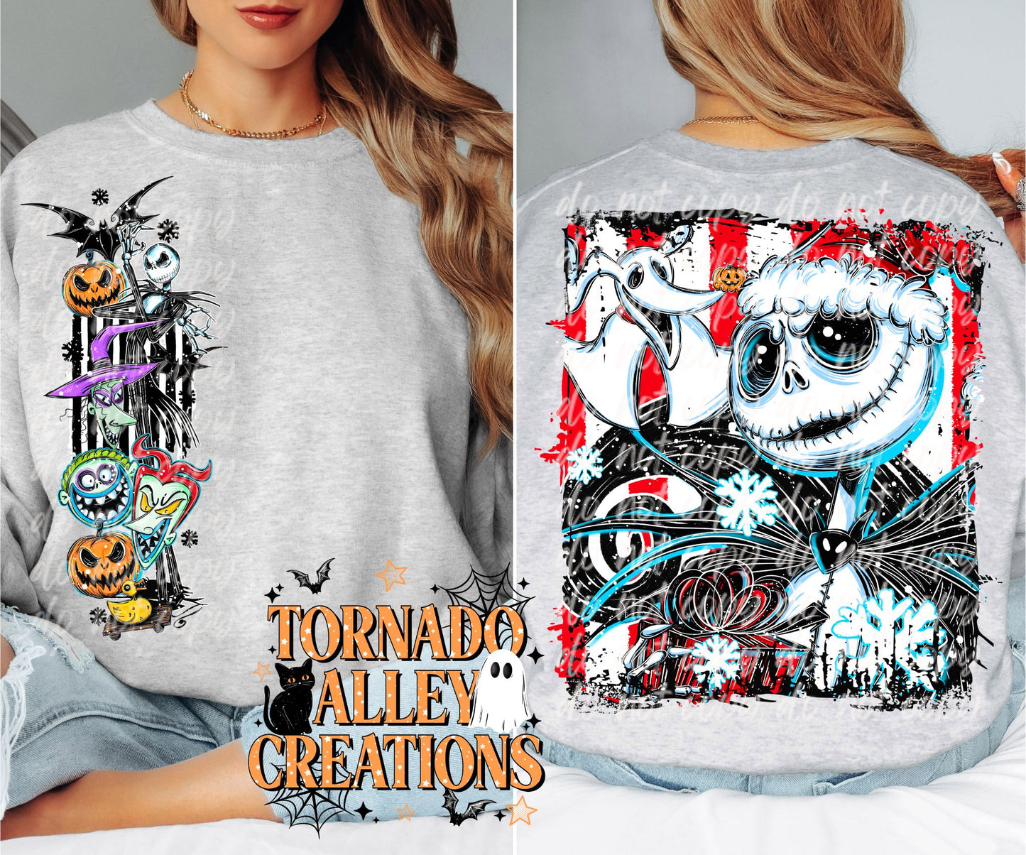 Skelly Santa Crewneck