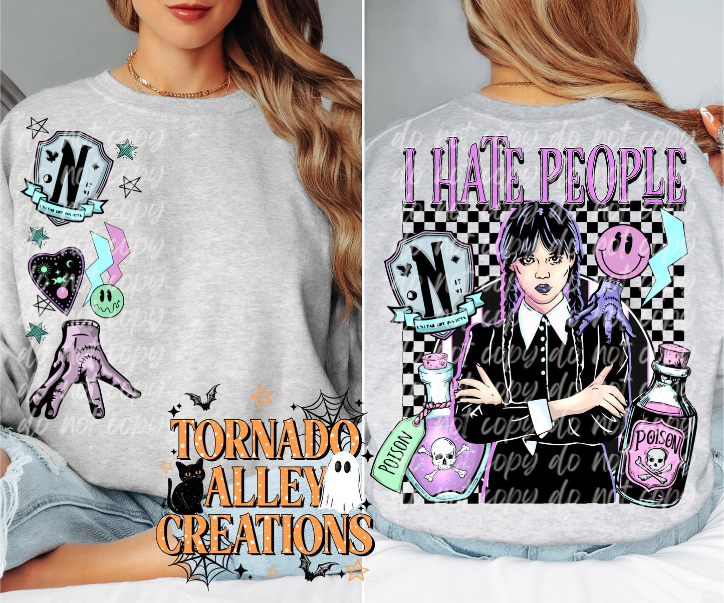 Hate People Crewneck