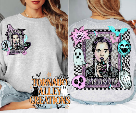 Spooky Girl W Crewneck