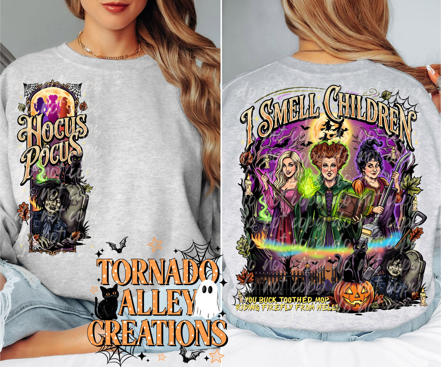 Spooky Witches Crewneck