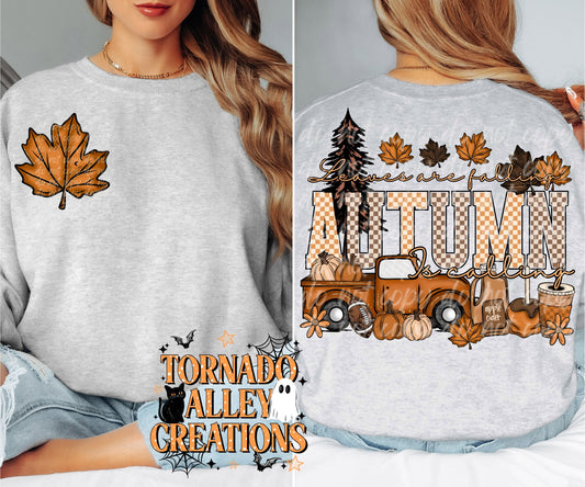 Leaves Are Falling Crewneck