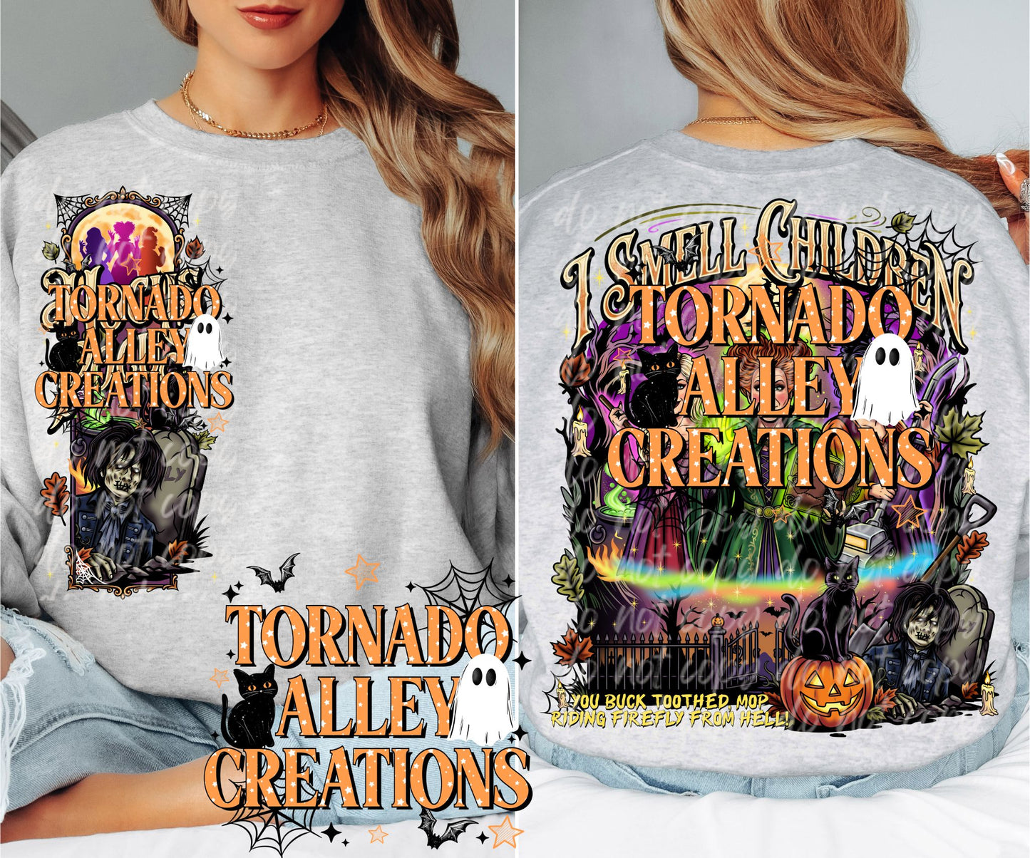 Spooky Witches Crewneck