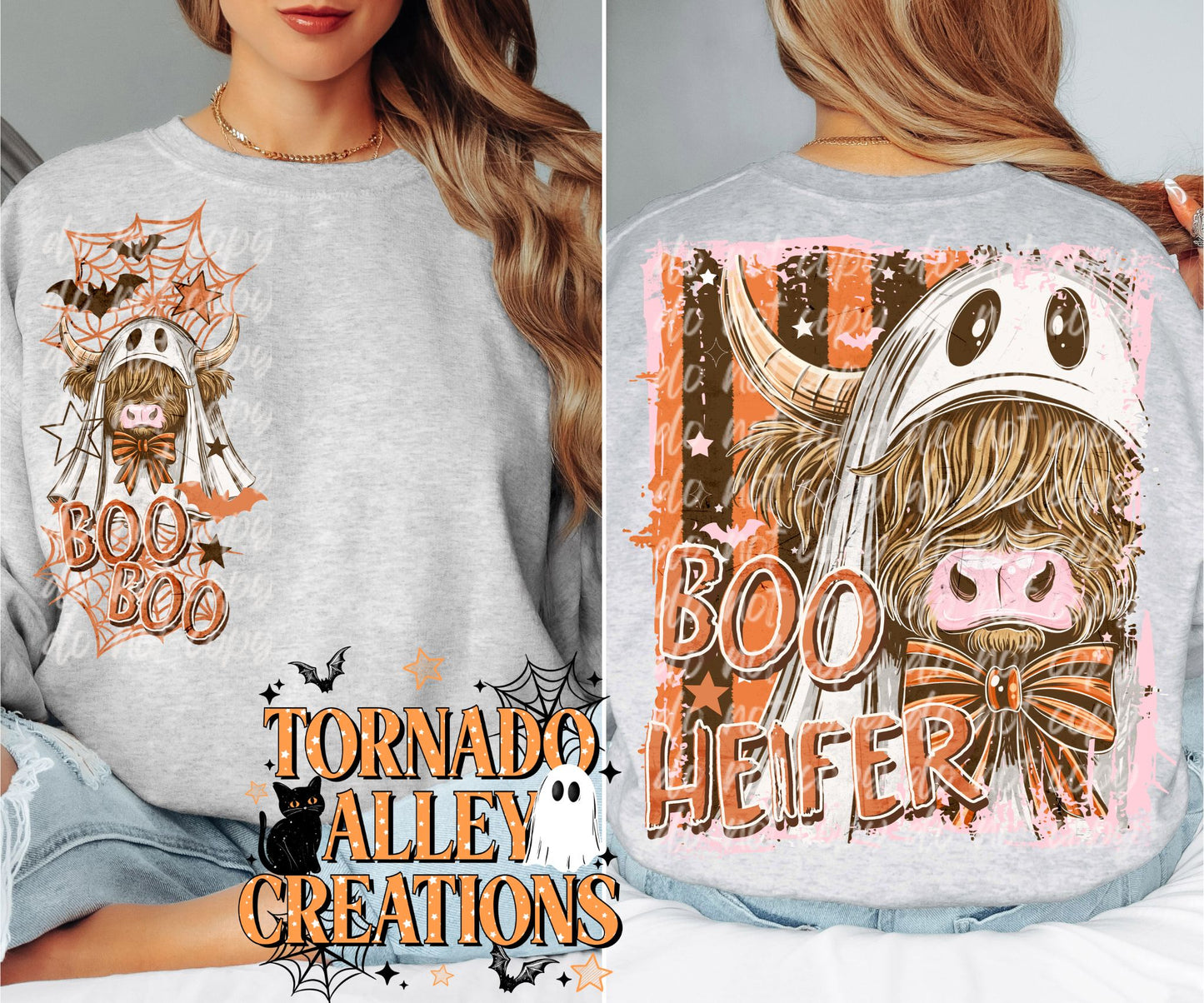 Boo Heifer Crewneck
