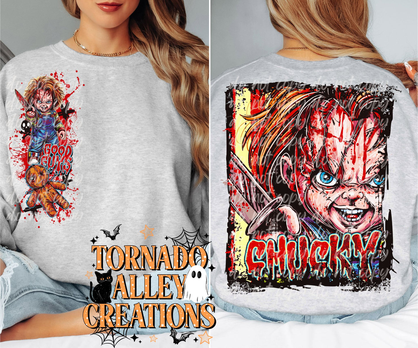 Horror Doll Crewneck
