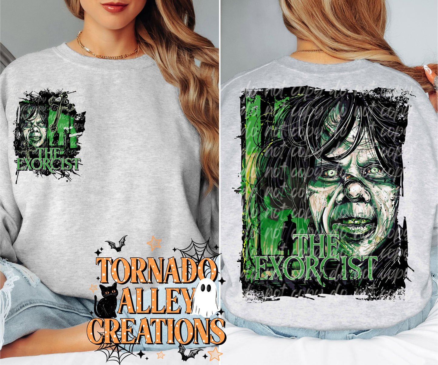 Horror Haunting Crewneck