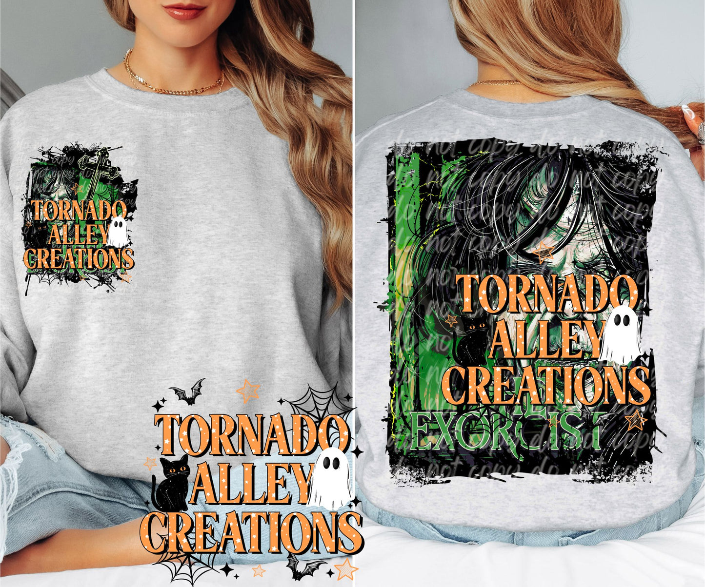 Horror Haunting Crewneck