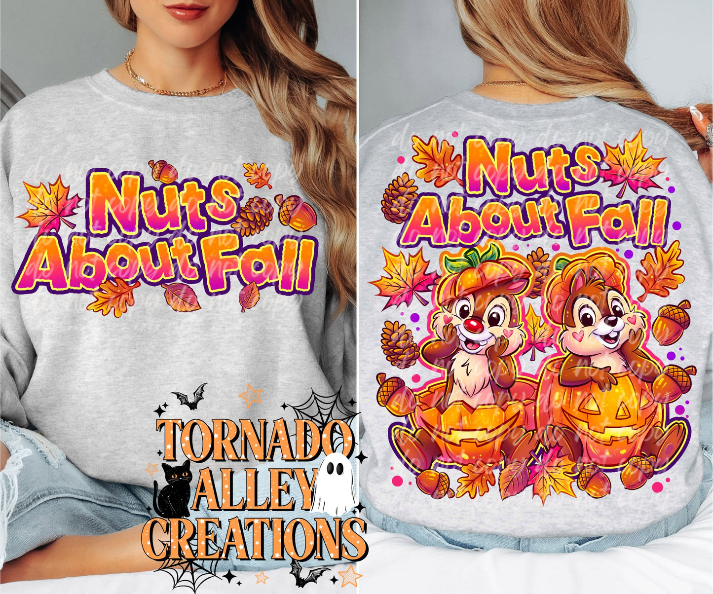 Nuts About Fall Crewneck