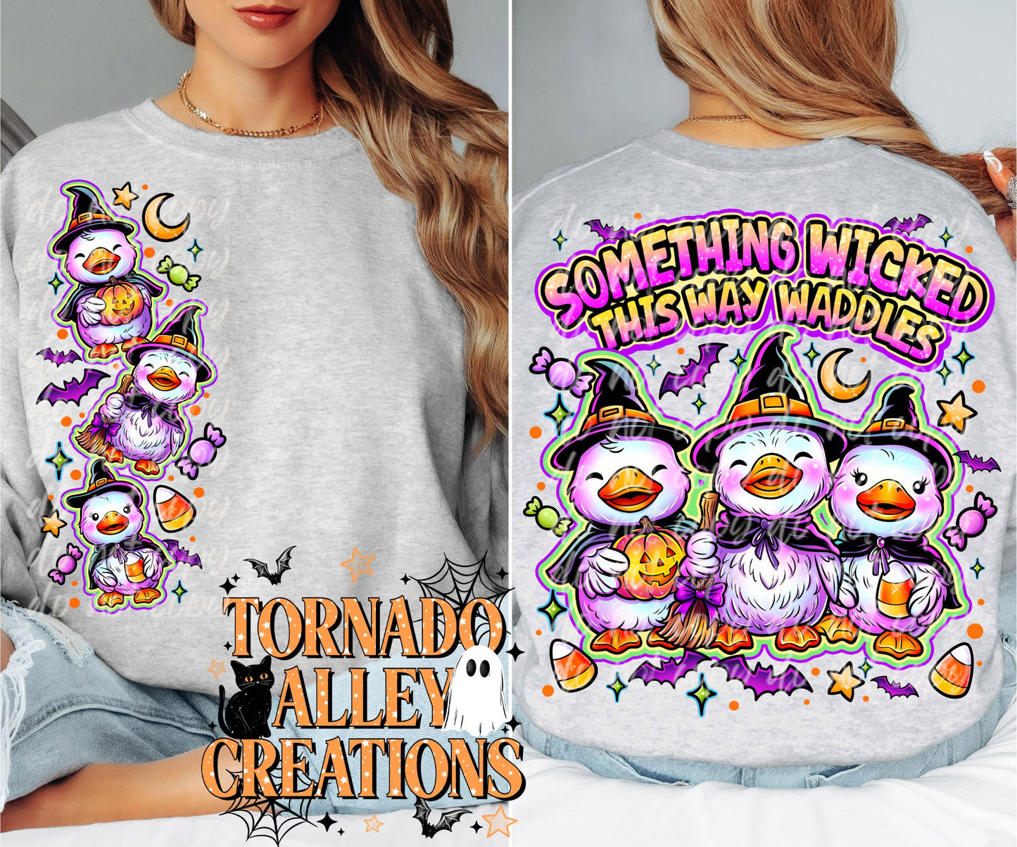 Wicked this Way Waddles Crewneck