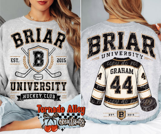 Hockey Club Jersey Crewneck