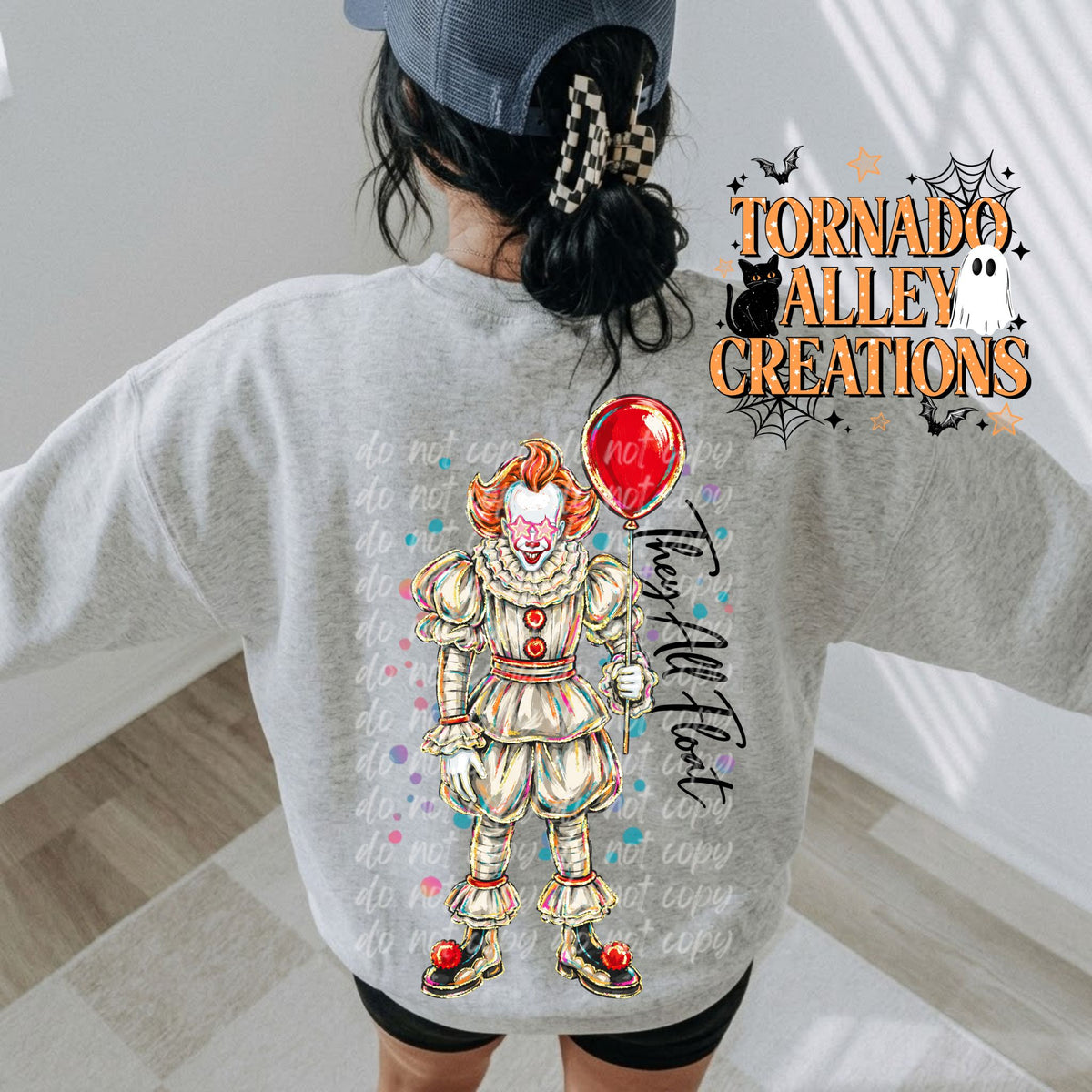 Spooky Clown Crewneck