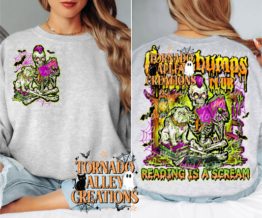 Reading is a Scream Crewneck