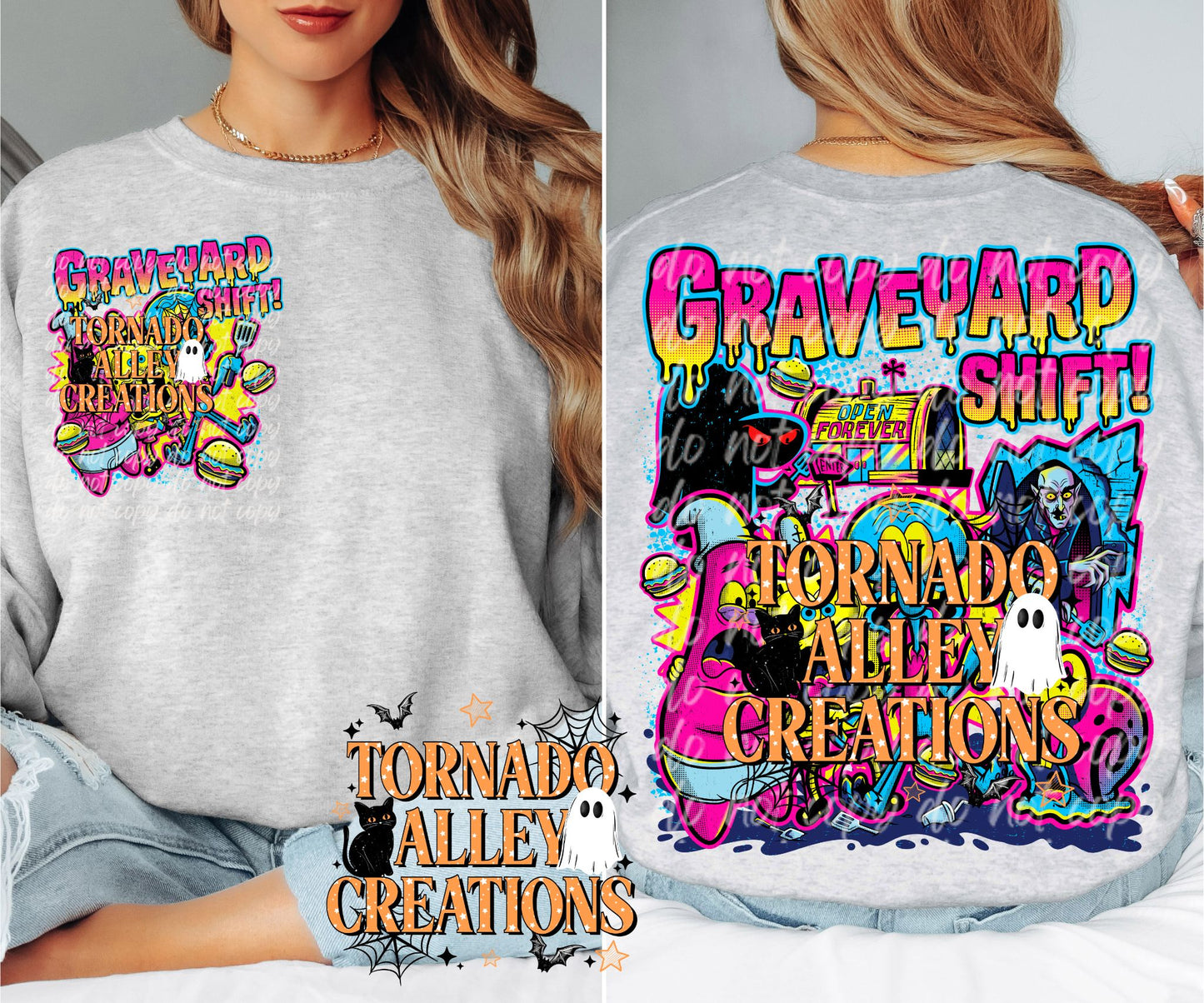 Graveyard Shift Crewneck