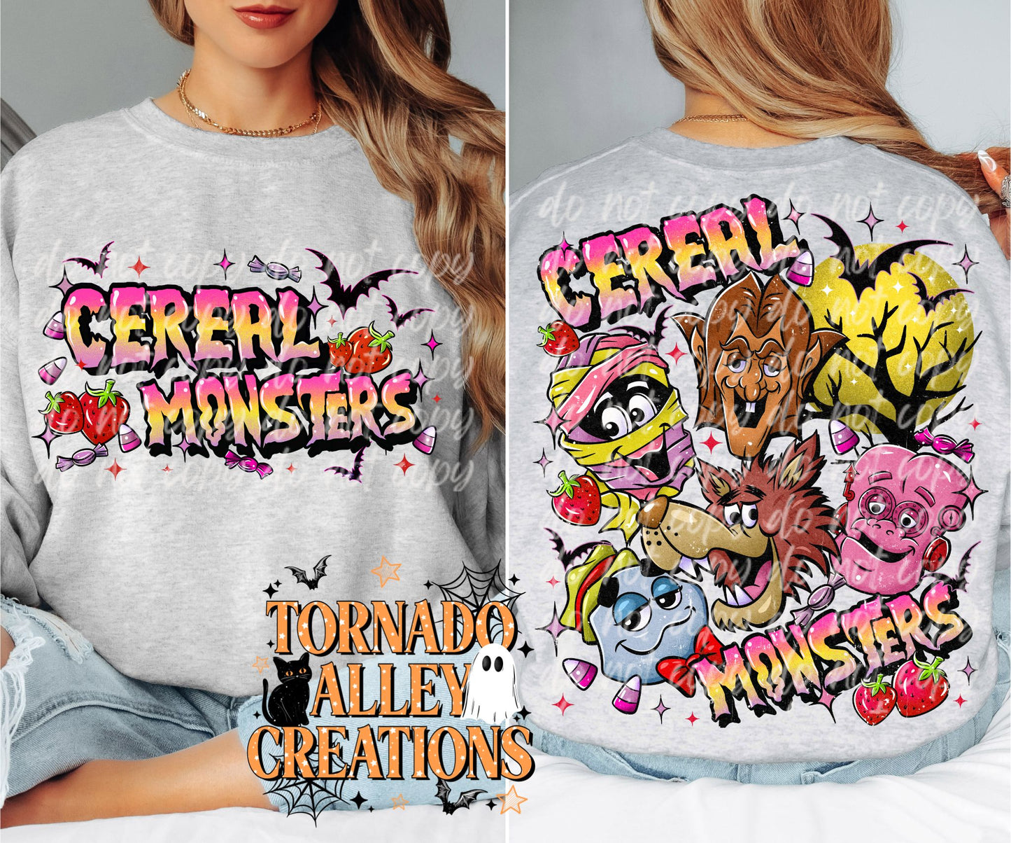 Cereal Monster Crewneck