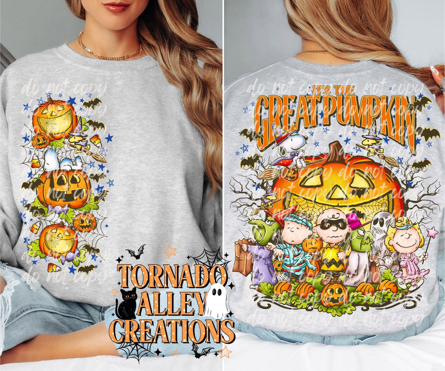 Retro Halloween Pumpkin Crewneck
