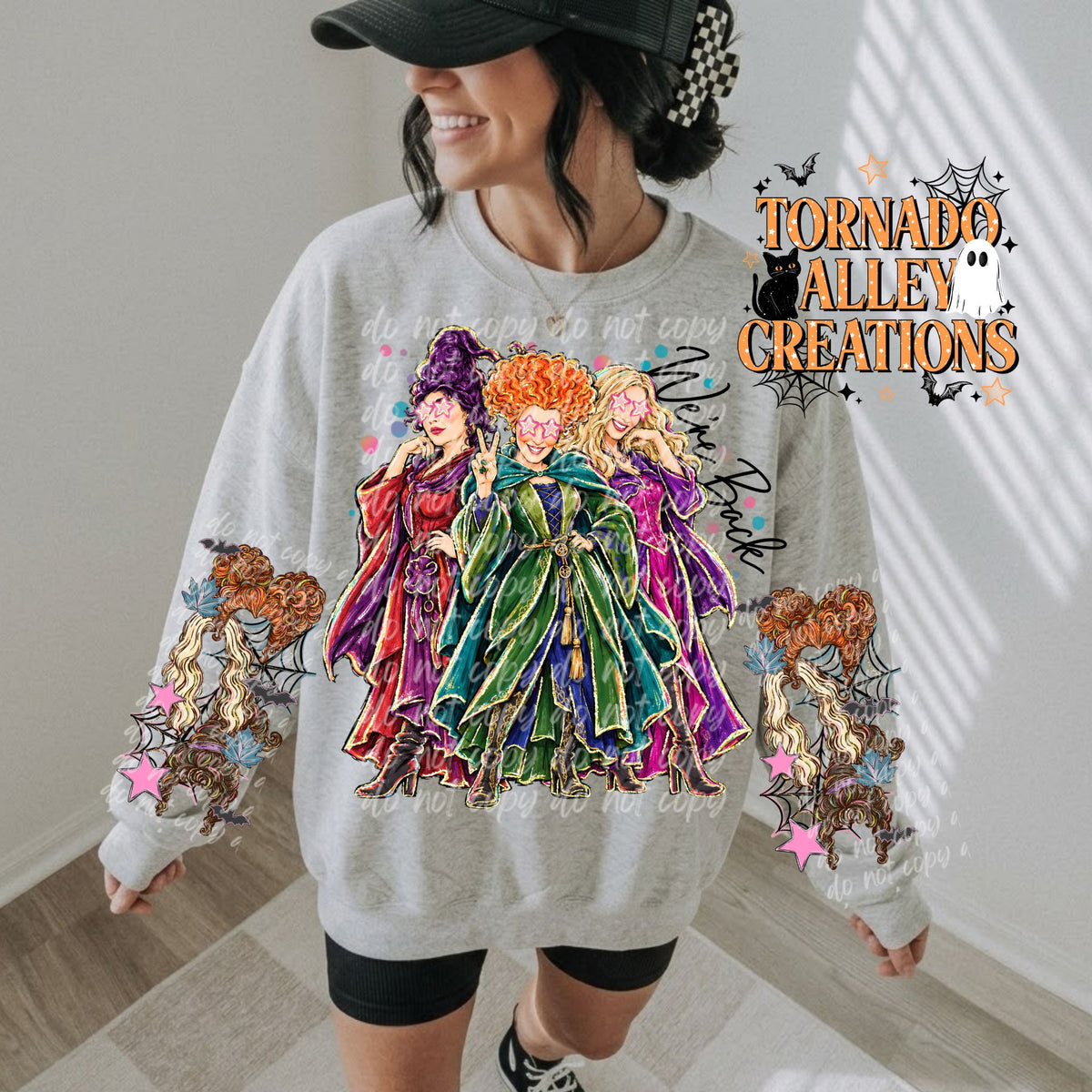 Spooky Witches Crewneck