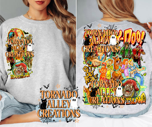 Zombie Island Kids Crewneck